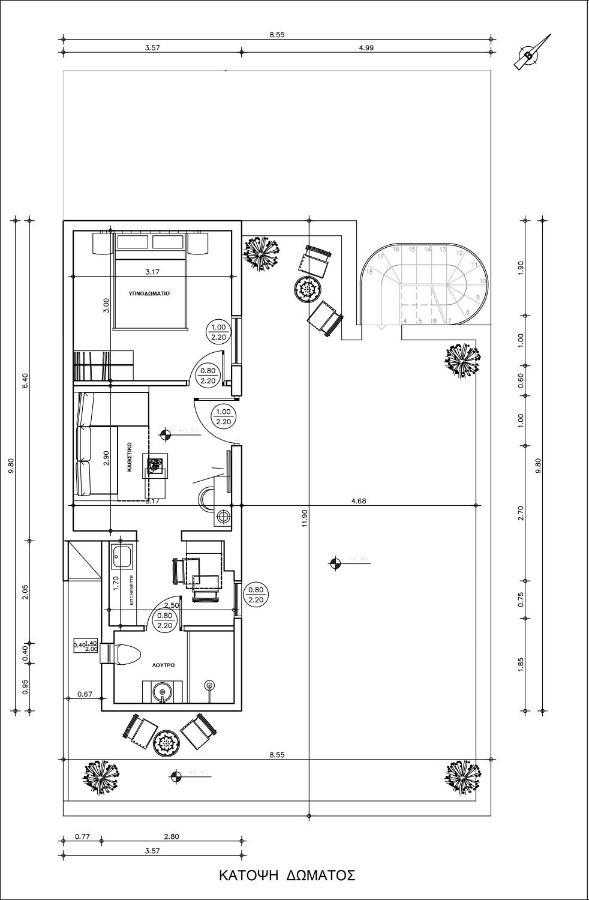 Villa Vesta Retire - Kalamata Mediterranean Villas Kültér fotó