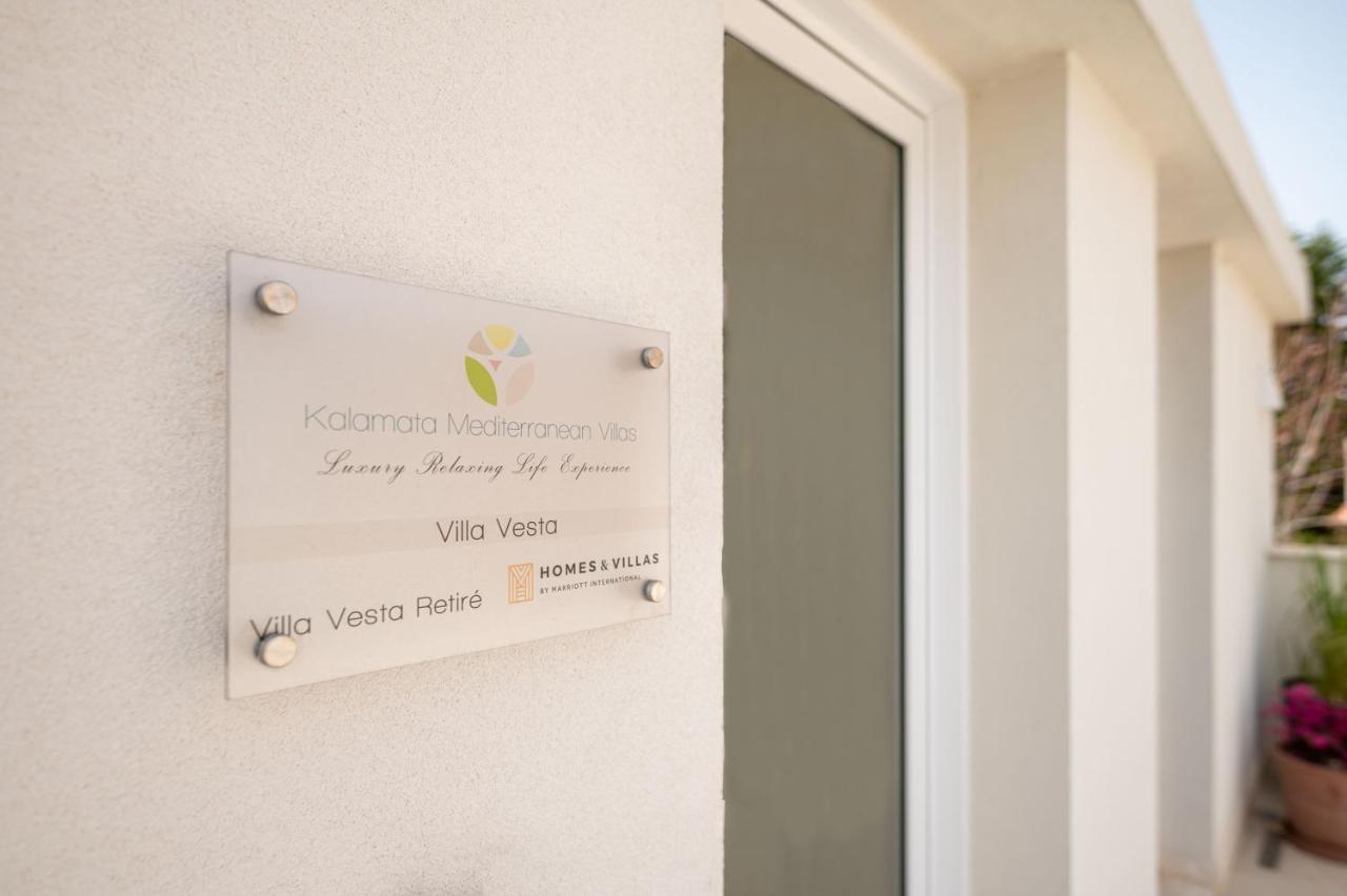 Villa Vesta Retire - Kalamata Mediterranean Villas Kültér fotó