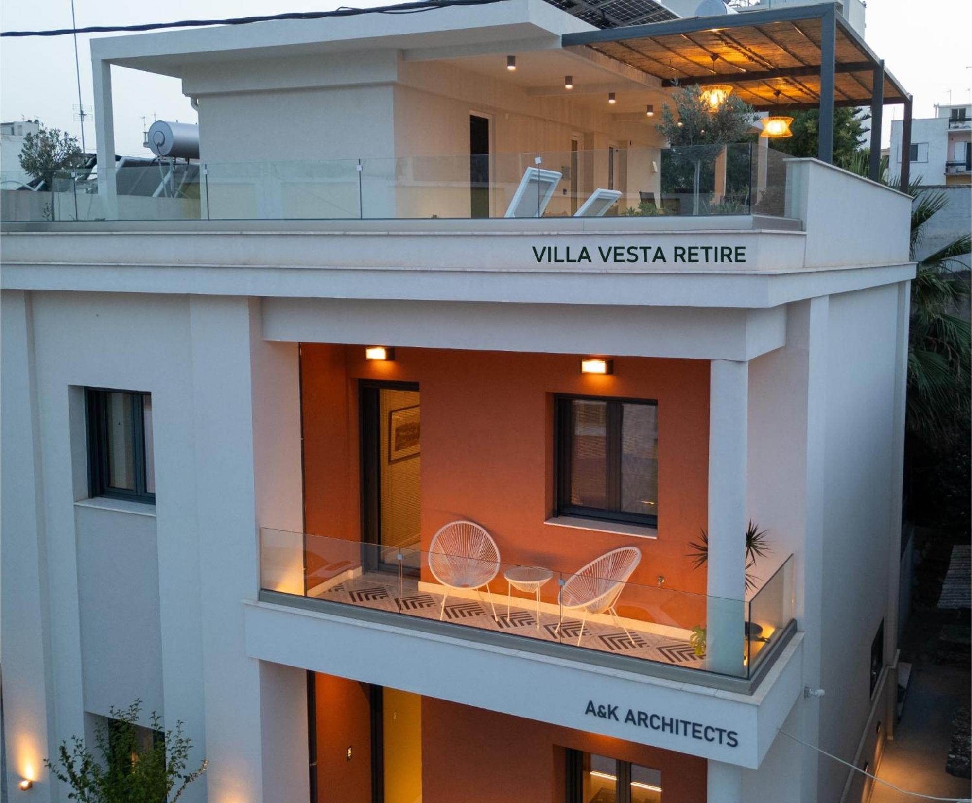 Villa Vesta Retire - Kalamata Mediterranean Villas Kültér fotó